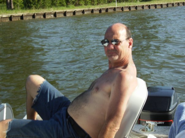 joe on a boat